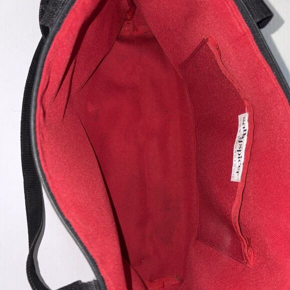 Sally Spicer Tote Bag Brown Red Floral Embroidery - Picture 4 of 6